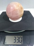 sphère de quartz rose